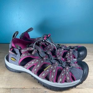 Keen Sangria Magnet Whisper Sandals Size 9